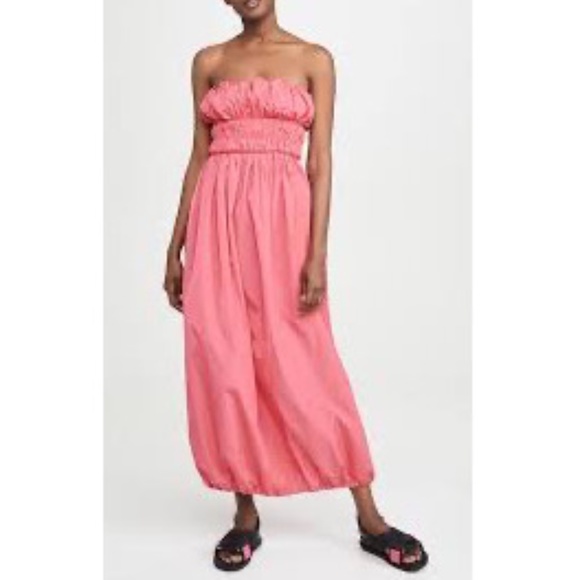 Kenzo Strapless Pink Dress - Picture 7 of 8